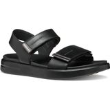 GEOX - Xand 2S - Leren Sandalen - Zwart - Leer