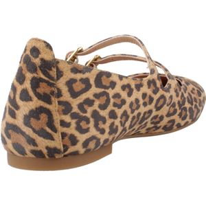 Unisa - BERLEY_25_LKD - Ballerina's - Bruin Combi