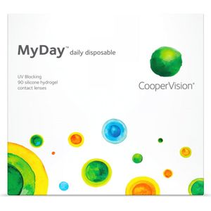 MyDay [90 stuks] S +6,00 (daglenzen) - contactlenzen