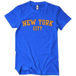 New York City T-Shirt Blue-S