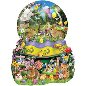 Legpuzzel - Contourpuzzel - 1000 stukjes - Easter Globe- SunsOut