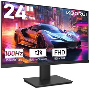 24 Inch Gaming Monitor FHD 100Hz met AdaptiveSync en Geïntegreerde Luidsprekers