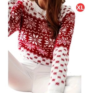 Livano Kersttrui - Dames - Foute Kersttrui - Christmas Sweater - Kerst Sweater - Christmas Jumper - Pyjama - Maat XL