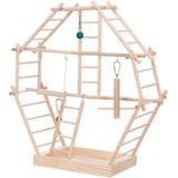 Trixie - Vogelspeelgoed - Speelplaats Ladder - Hout - 44X16X44 CM