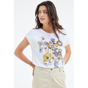 DIDI Dames T-shirt Yuna Petals print maat 42