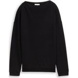 Tom Tailor Loose fit sweatshirt met opstaande kraag