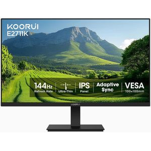Koorui E2711K - Full HD IPS Monitor - 27 Inch - 144 Hz - 6 ms