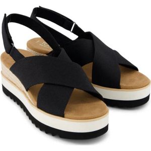 Toms Diana Crossover Sandalen - Dames - Beige - Maat 42