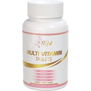 Fitgirl Nutrition | Multi Vitamine | 120 tabletten 60 doseringen | Nutriworld