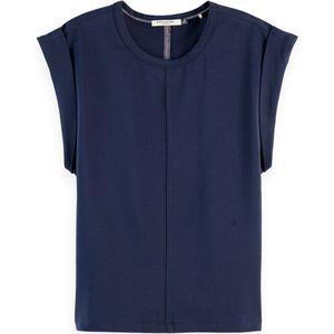 Scotch & Soda - Fitted Rolled-up Mouwloos T-shirt