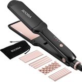 Soosia 5-in-1 Switch Styler - Stijltang - Wafeltang - Wave Stijltangen - Hair Straightener - Crimper