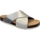 Rohde - Elba 1713 - Slipper - Zilver - Leer - Synthetische Zool