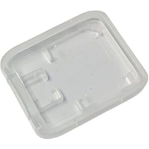 Transparante SD Kaart Houder - Set van 10 - Beschermende Oplossing voor Geheugenkaarten