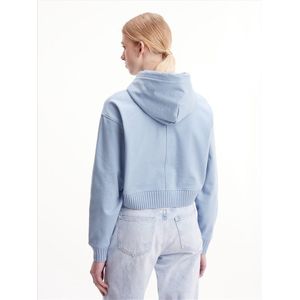 CALVIN KLEIN DAMES-Blauwe sweater--DAR Iceland Blu-Maat S