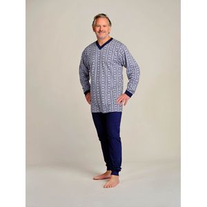 Dessin hansop | Heren | Rugritssluiting | lange mouw en lange pijp | Grijs | XXL