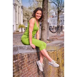 Mi Piace Travelstof Dames Hemd V-Hals - Kelp Forest - S/36 - 202129