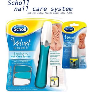 Scholl velvet smooth elektrische nagelvijl - Drogisterij producten van de  beste merken online op beslist.nl
