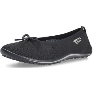 Dockers by Gerli - Ballerina's - Zwart - Textiel