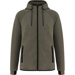 PROACT® Herenjas met capuchon performance PA358 - Light Khaki Heather - M