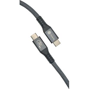 Huledg - USB 4.0 240W 40Gbps Type-C Thunderbolt 4 kabel - 1 meter