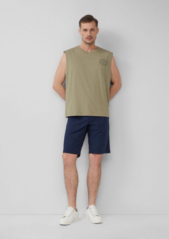 s.Oliver - PHOENIX - Bermuda - Arbeidersstijl - Katoenmix
