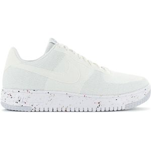 Nike Air Force 1 Crater FlyKnit AF1 - Heren Sneakers Sport Vrije tijd Fitness Schoenen Wit DC4831-100 - Maat EU 40 US 7