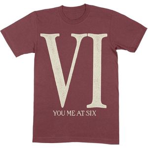 You Me At Six - Roman VI Heren T-shirt - L - Rood