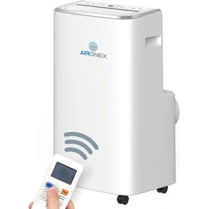 Mobiele Airco Aironex 12000 BTU - Airconditioner Wit - Airco met Raamafdichting - Stille Airconditioning