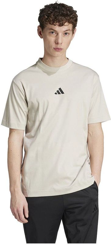 adidas - Tee - Zwart - Katoen - Ronde Hals