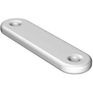 10 stuks Vitrageloodjes - Gordijn Loodjes - Loodstaafje - wit - 13 gram