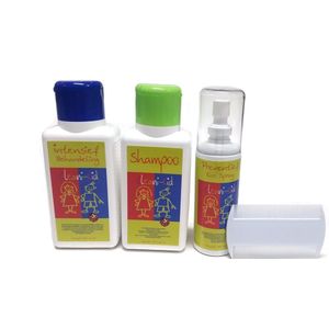 Cleani-Kid -Totaalbehandeling - Anti-Luis - 3 Produkten + Gratis Luizenkam