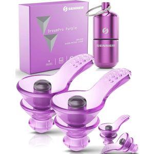 Oordoppen voor ontspannen slaap - Gehoorbescherming tegen snurken en lawaai - Hypoallergene, comfortabele oordopje voor zijslapers