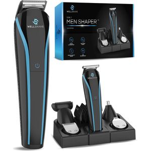 Wellshave 5-in-1 Baardtrimmer Mannen V2 - Trimmer Baard en Lichaam - Bodytrimmer heren - Bodygroomer mannen