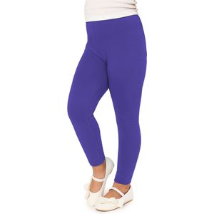Merry Style MS-MS10-130-LE Meisjes Lang Leggings - Sport - Vrijetijdsbroek - Lang – Viscose - Sporbroek - Yogabroek - Kobalt - 140