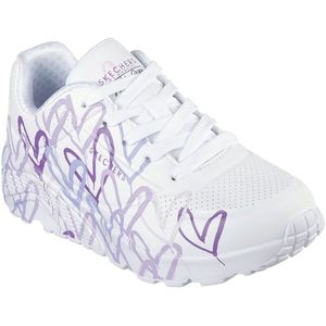 Skechers - Uno Lite - Veterschoenen - Met Lovewall Ontwerp - Air-Cooled Memory Foam