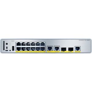 Cisco C9200CX-12T-2X2G-E - Netwerk-switch - Managed - Gigabit Ethernet - Power over Ethernet