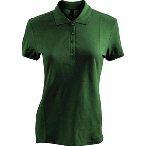 SOLS Dames/dames Passion Pique Poloshirt met korte mouwen (Bosgroen)
