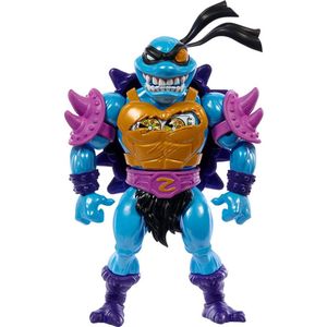 MOTU x TMNT: Turtles of Grayskull Deluxe Action Figure Sla'ker 14 cm