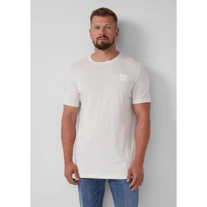 s.Oliver - T-Shirt - Katoen - Normale Pasvorm - Discovery™ Print