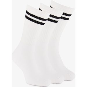 3 paar unisex sportsokken wit - Maat 43/46