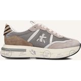 Premiata Cassie Sneakers - Suède - Dames - Grijs - Maat 36