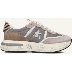 Premiata Cassie Sneakers - Suède - Dames - Grijs - Maat 36