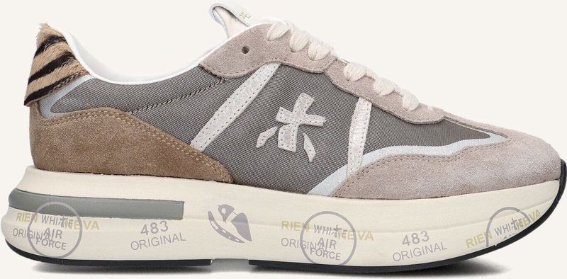 Premiata Cassie Sneakers - Suède - Dames - Grijs - Maat 36