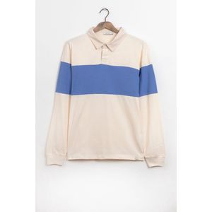 Sissy-Boy - Off-white colourblock Rugby shirt