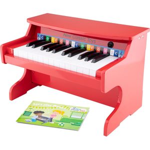 New Classic Toys Elektronische Speelgoed Piano met Muziekboekje - Rood