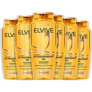 L’Oreal Elvive Shampoo – Extraordinary Oil 6x250ml - Voordeelverpakking