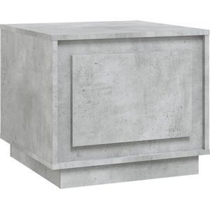 vidaXL-Salontafel-51x50x44-cm-bewerkt-hout-betongrijs