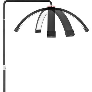 Betaalbare Goederen® Zwart Wimper Lamp - Pedicureset Electrisch - Make Up - Pedicure - Lamp - Tafellamp led