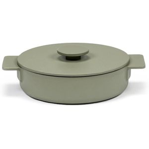 Serax Surface by Sergio Herman - Braadpan - Gietijzer - 1,7L - Ø 23cm - Camogroen