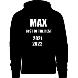 hoodie met grappige tekst - Max Verstappen - Red bull - Wereldkampioen - F1 - Formule 1 - 33 - 1 - trui met capuchon - kangoeroezak - maat XXL